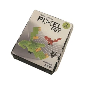 NEW 3D Pixel Pet Puzzles Thunderbird Set Of 2 Puzzles Protocol ZOQ Sealed - Picture 1 of 2