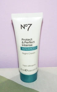 Boots No7 Protect & Perfect Intense Advanced Night Cream 0.84 Fl.Oz. ~ NWOB - Picture 1 of 3