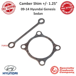 SPC Performance Camber Shim +/- 1.25 Degree For 09-14 Hyundai Genesis Sedan - Zdjęcie 1 z 12