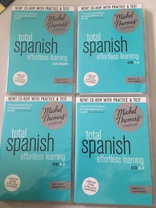 Spanish Effortless Learning Beginner To Intermediate -M. Thomas Method CD/CD-ROM - Picture 1 of 23