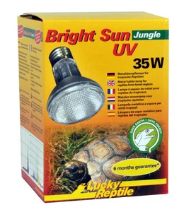 Lucky Reptile Bright Sun Jungel UV 35 vatios / Foco UVB UVA / Lámpara UVB - Imagen 1 de 2