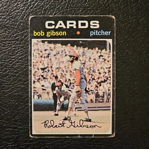 1971 Topps #450 Bob Gibson; RARE FIND!! - Bild 1 von 2