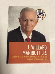J. Willard Marriott Jr. 2017 National Scout Jamboree Trading Card Packs BSA #41 - Picture 1 of 2