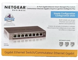 Netgear 8-Port Gigabit Plus Switch - Picture 1 of 8