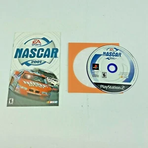 NASCAR 2001 EA Sports Playstation 2 Video Game TESTED With Manual - Picture 1 of 4