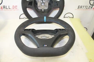 LENKRAD BMW E87 E88 E90 E91 E92 E93 M-TECH ALCANTARA+ABFLACHEN  NEU BEZIEHEN   - Bild 1 von 8