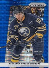 2013-14 Panini Prizm BLUE #10 -CODY HODGSON