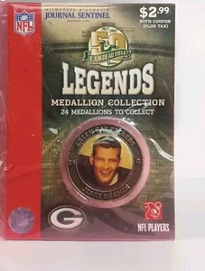 VG Green Bay Packers Legend's ๐ 50Years of Lambeau Field Jerry Kramer Medallion - Picture 1 of 4