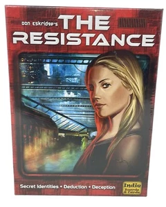 SEALED The Resistance: Dystopian Universe Spy Indie Board Card Game Don Eskridge - Picture 1 of 6