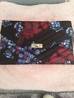 Dorothy Perkins Black Floral Patterned Clutch Handbag