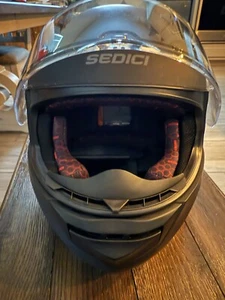 Sedici Primo Strada 2 II Matte Black XXL Motorcycle Helmet - Picture 1 of 12