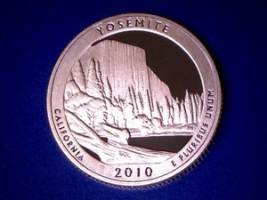 2010 S 25C Proof YOSEMITE (CALIFORNIA) ATB Quarter **FREE SHIPPING** - Picture 1 of 2