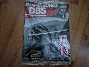 EAGLEMOSS 1/8 BUILD YOUR OWN JAMES BOND 007 ASTON MARTIN DB5 ISSUE 75 INC PARTS - Picture 1 of 2