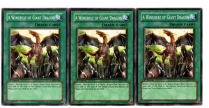 Yugioh- 3X A Wingbeat of Giant Dragon - Common - 1st Edition - LOD-044 - NM - Picture 1 of 1