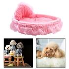 Lace Pet Dog Bed Cushion Portable Comfortable Cozy Warm Nest for Indoor Cats