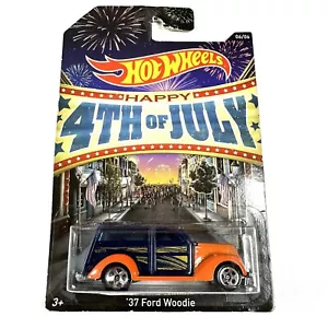 Hot Wheels '37 Ford Woodie 2013 - Serie 4 luglio - Nuova - Foto 1 di 3