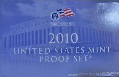 🇺🇸 Uncirculated 2010-S San Francisco Mint 14 Coins Proof Set USA - Image 1 of 4