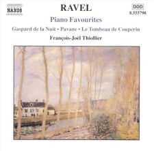 FRANCOIS-JOËL THIOLLIER RAVEL: PIANO FAVOURITES NEW CD