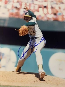 Dennis Eckersley HOF signed Autogramm 8x10 Foto Oakland Leichtathletik A's - Bild 1 von 2