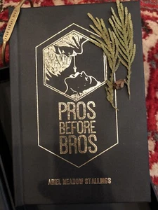 Pros Before Bros Book And Bracelet Ariel Meadow Stallings $200 retail - Picture 1 of 4