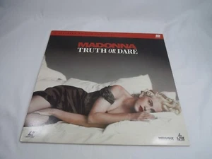 Madonna Truth Or Dare 1991 Widescreen Edition Stereo Laserdisc LD - Picture 1 of 5