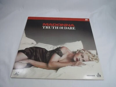Madonna Truth Or Dare 1991 Widescreen Edition Stereo Laserdisc LD - Image 1 of 4