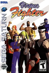 Póster artístico en caja Virtua Fighter Sega Saturn varios tamaños 11x17-24x36 - Imagen 1 de 1