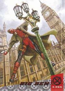 2018 Fleer Ultra X-Men Deadpool Around the World Insert Card #DAW4 Big Ben