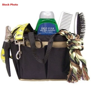 Allary #1680 Pet Care Tote for Grooming, Dogs & Cats care Supplies (Brwn/Blk) - Picture 1 of 5