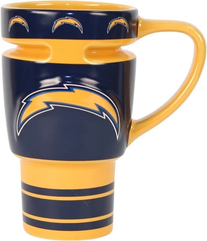 NFL 16 oz. Ceramic Sculpted Travel Mug Cover