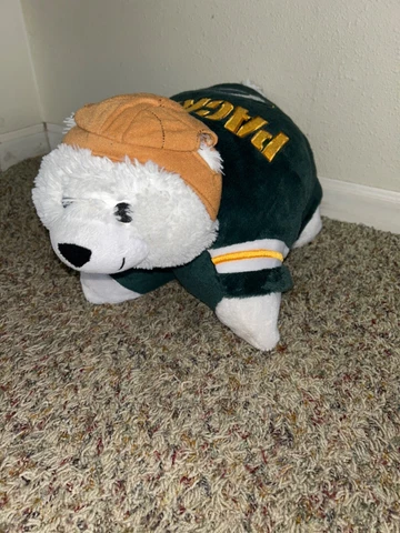Green Bay Packers NFL Mascot Pro Football Plush Pillow Pets Cover