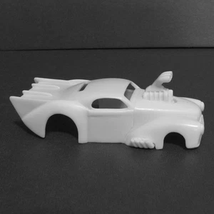 Jimmy Flintstone #SL48 HO Scale 1941 Chevy Pro Mod Resin Slotcar Karosserie - Bild 1 von 4