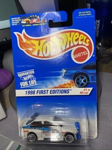 Unopened 1998 Hot Wheels First Editions Ford Escort Rally 1 Of 48 Cars - Picture 1 of 7