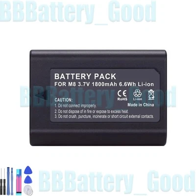 Batería Premium Cell 1800mAh para Leica M8, M8.2, M9 14464Protección totalmente decodificada Foto 1 de 4