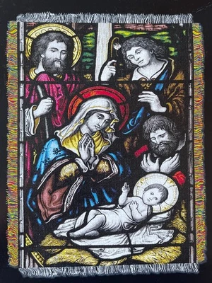 Manta de Belén Tapiz Tejido Noroeste, Niño Jesús Foto 1 de 2