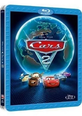 Cars 2 Steelbook Limited Edition Blu-Ray (Blu-ray) Owen Wilson Emily Mortimer - Image 1 of 2