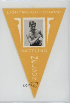 2012 Panini Golden Age Ferguson Bakery Pennants Yellow Battling Nelson #5 - Image 1 of 2