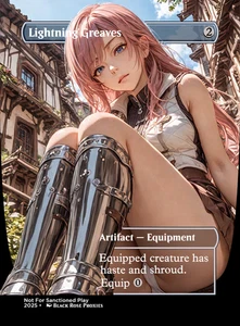 Lightning Greaves - Anime MTG Personalizado - Prueba de juego - Imagen 1 de 1