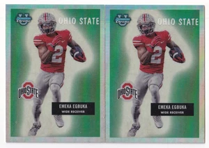 (2) Emeka Egbuka 2023 BOWMAN U CHROME 1955 BOWMAN ROOKIE LOT #55BF-18 BUCCANEERS - Picture 1 of 2