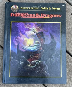 VTG AD&D Advanced Dungeons and Dragons Player's Option Skills/Powers 1996 HC - Bild 1 von 4
