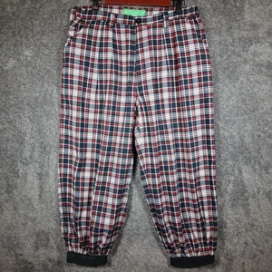 Golf Schlüpfer Hose Herren 36 kariert dunkelblau rot weiß NEU! - Bild 1 von 11