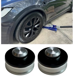 TESLA MODEL S MODEL X 2021-2025 LIFT JACK POINT PAD ADAPTER ALUMINUM SET OF 2 - Bild 1 von 20