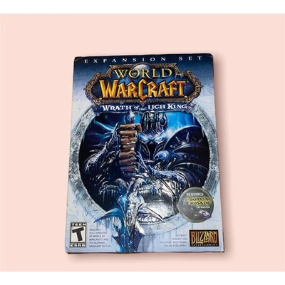 World of Warcraft Wrath of Lich King Juego de Computadora DVD/CD  Foto 1 de 4