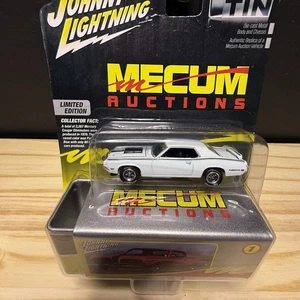 Johnny Lightning Mecum Auctions 1970 Mercury Cougar Eliminator White Lightning - Picture 1 of 13