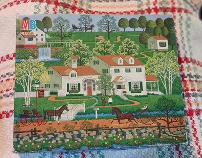 Wysocki Ginger Nut Valley Jigsaw Puzzle 500 Piece Milton Bradley 1987 VHTF - Image 1 of 3