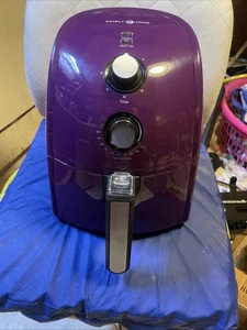 Friggitrice ad aria Simply Ming TXG-DS14 2.6 Quart Viola mai usata nuova senza scatola originale - Foto 1 di 15