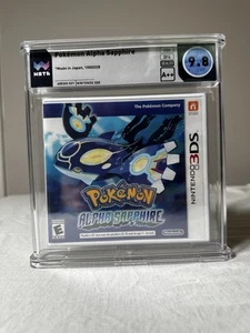 Pokemon Alpha Sapphire Nintendo 3DS Factory Sealed WATA Graded 9.8 A++!! - Picture 1 of 2