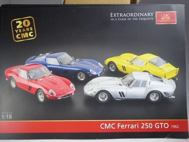 (SB-78) CMC Katalog Ferrari 250 GTO 1962 Brochure Prospekt, 4 Seiten, TOP - Bild 1 von 1