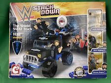 C3 WWE Stack Down The Shield SWAT Truck 21069 New Sealed Seth Rollins