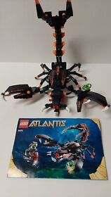 LEGO Atlantis Deep Sea Striker (8076)  Guardian Scorpion Only w/instructions